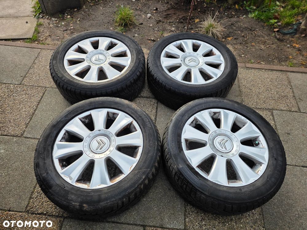 Koło koła opony zimowe felgi alufelga 215/55R16 Citroen C5 C4 Grand Picasso - 2