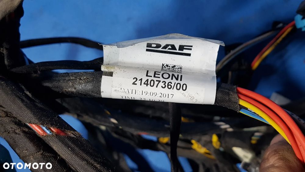 WIĄZKA INSTALACJA KABINY DACHU GLOBA DAF XF 106 EURO 6 LIFT 2140736 - 3