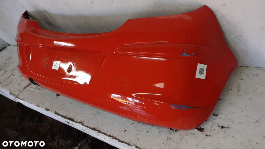 + ZDERZAK TYŁ TYLNY DO OPEL CORSA D Y547 CZERWONY 3D 3 DRZWI HB - 4