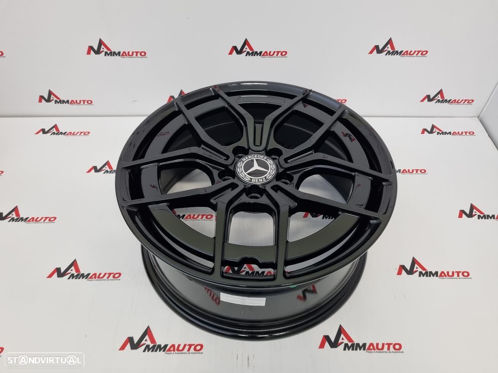 Jantes Mercedes E AMG New Preto Brilho 18 - 5