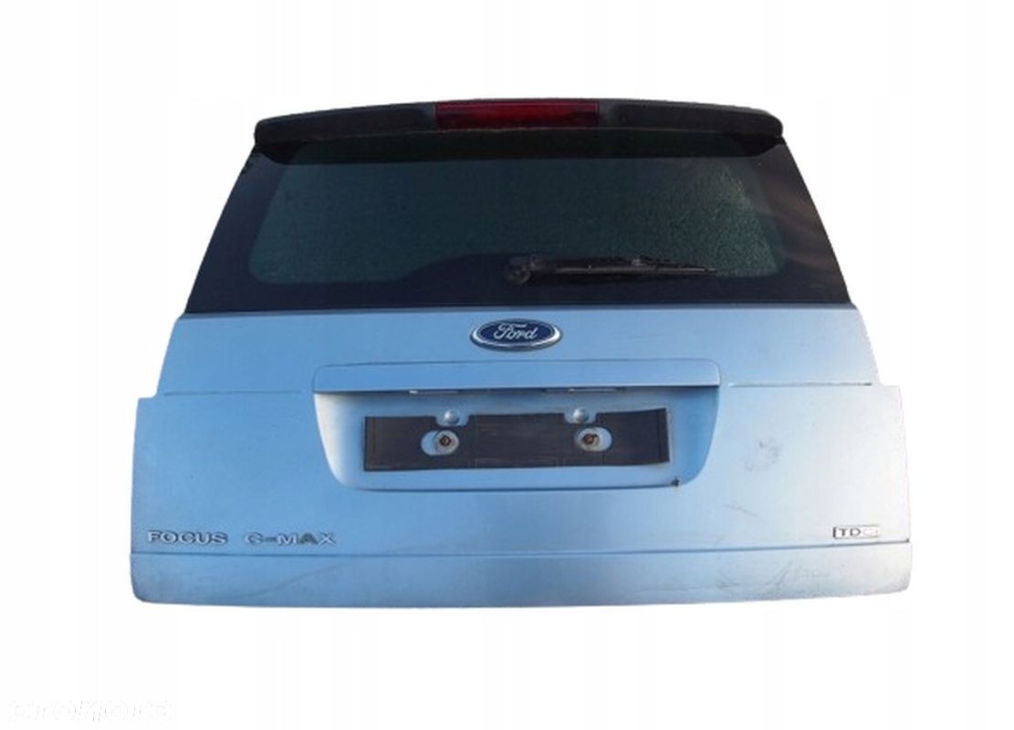 KLAPA BAGAŻNIKA FORD C-MAX MK1 2003-2010r. BŁĘKITNA KOMPLETNA - 1