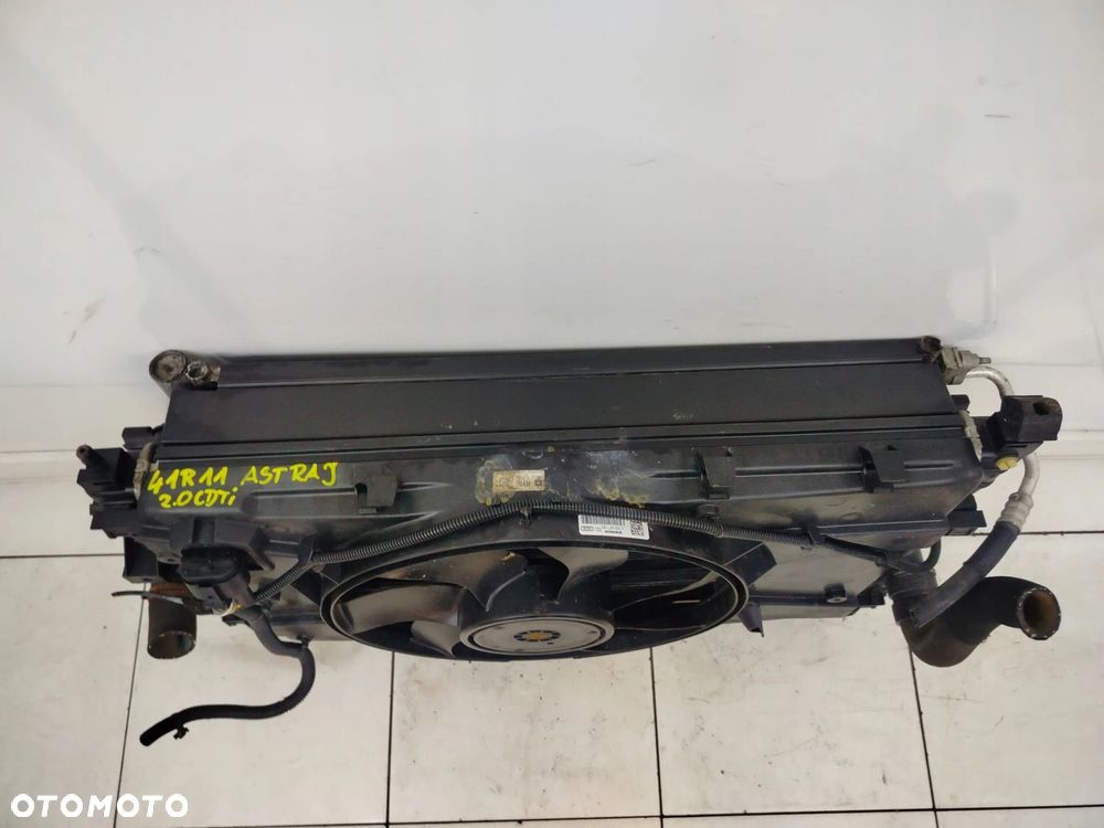 OPEL ASTRA J 09R- KOMPLET CHŁODNIC WENTYLATOR 2.0 CDTI - 7