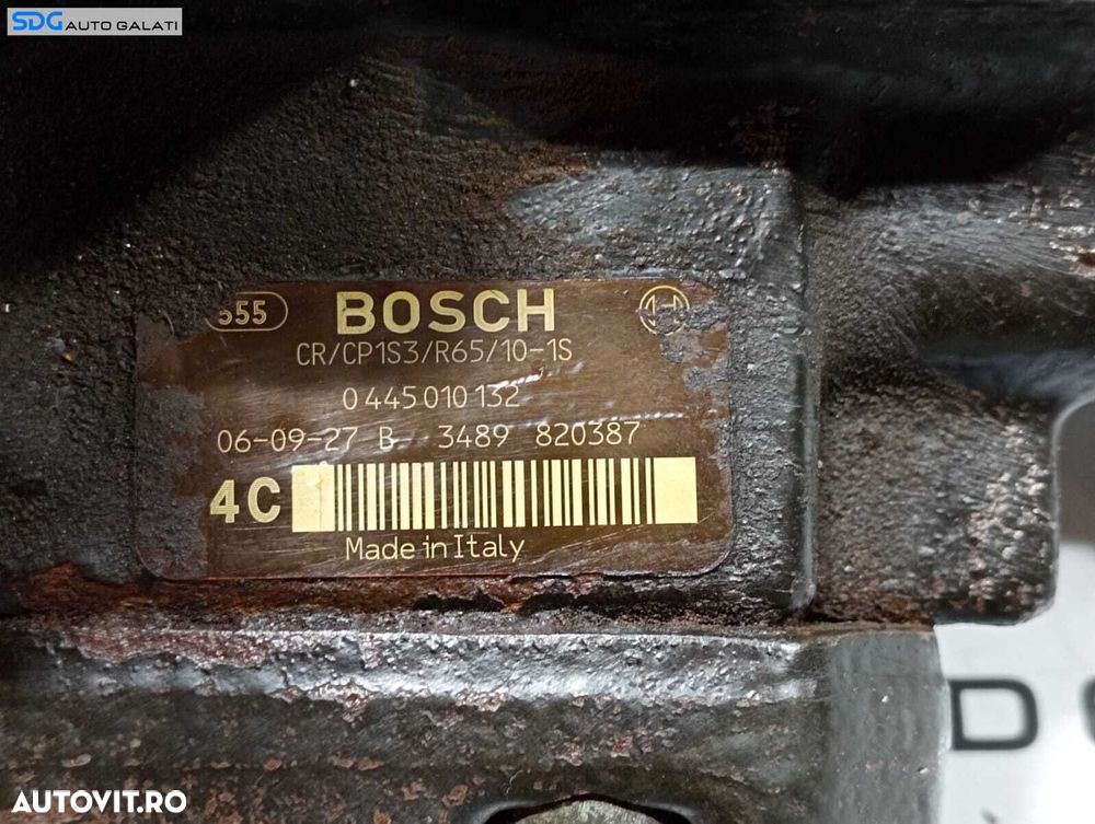 Pompa Inalta Presiune Peugeot 307 2.0 HDI 2001 - 2008 Cod 0445010132 [M7826] - 6