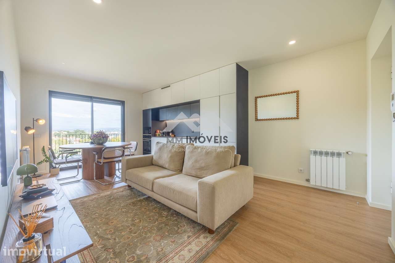 Apartamento T1 | Antas Green | Varanda Panorâmica | Último Piso | Luga - Grande imagem: 4/26