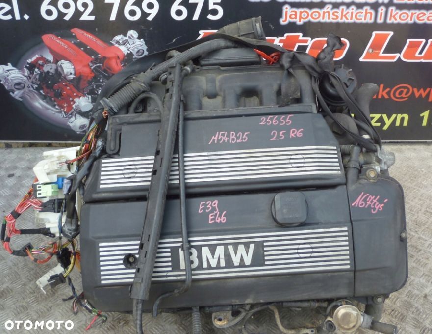 SILNIK KOMPLETNY BMW E46 2.5 R6 M54B25 256S5 167 TYS