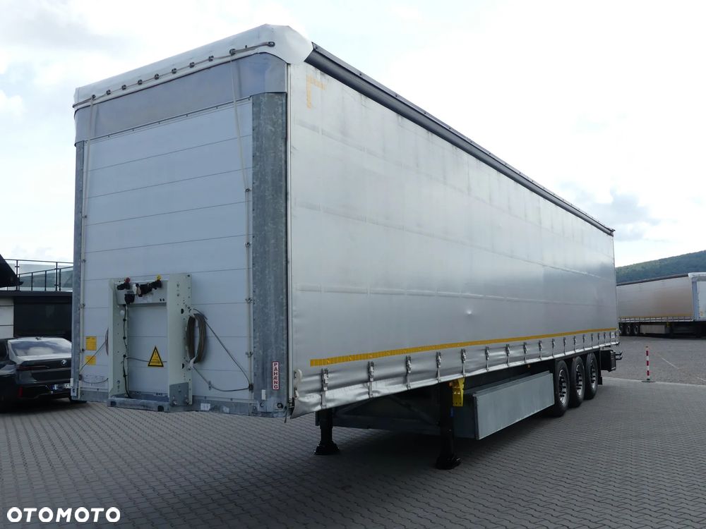 Schmitz Cargobull FIRANKA / OŚ PODNOSZONA / KOSZ PALETOWY / STANDARD / - 2