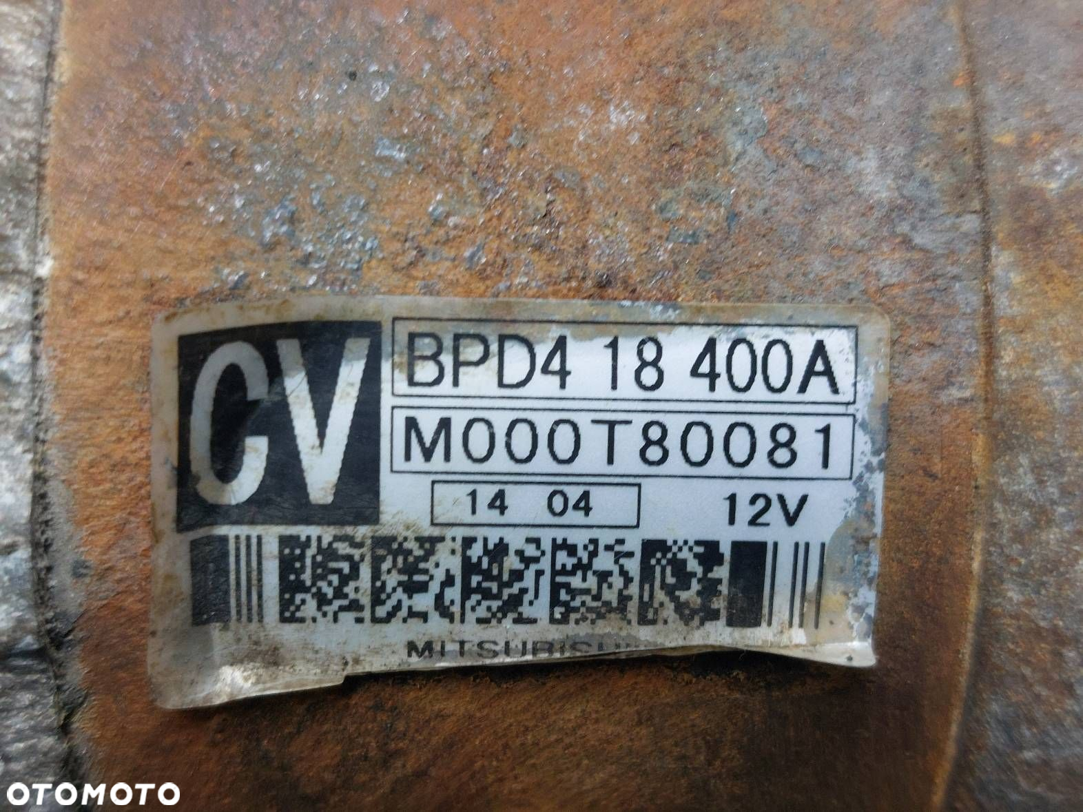 ROZRUSZNIK MAZDA DEMIO I LIFT 1.5 16V M000T80081 - 2