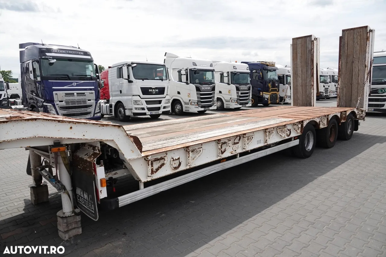 Castera CAMION CU ÎNCĂRCARE MICĂ CASTERA / 3 AXI / AXĂ DE DIRECȚIE / SUPRACARCĂRI HIDRAULICE / TROLIU / IMPORTAT - 11