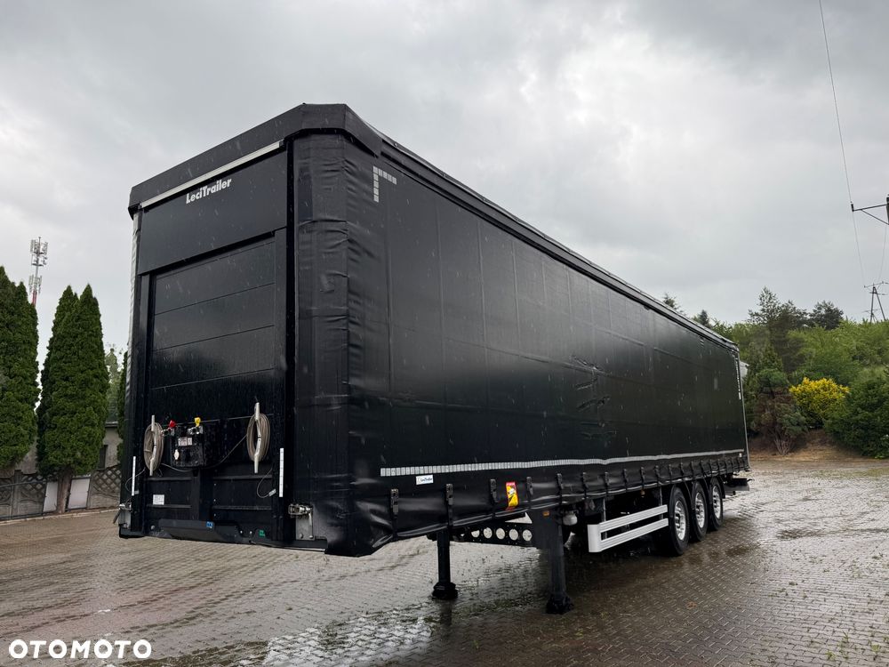 LeciTrailer Firanka* Regulowana Wysokosc* Mulitlock* Oś Podnoszona* Jak Nowa* Mocna Podłoga* Opony 80%* Z Francji - 1