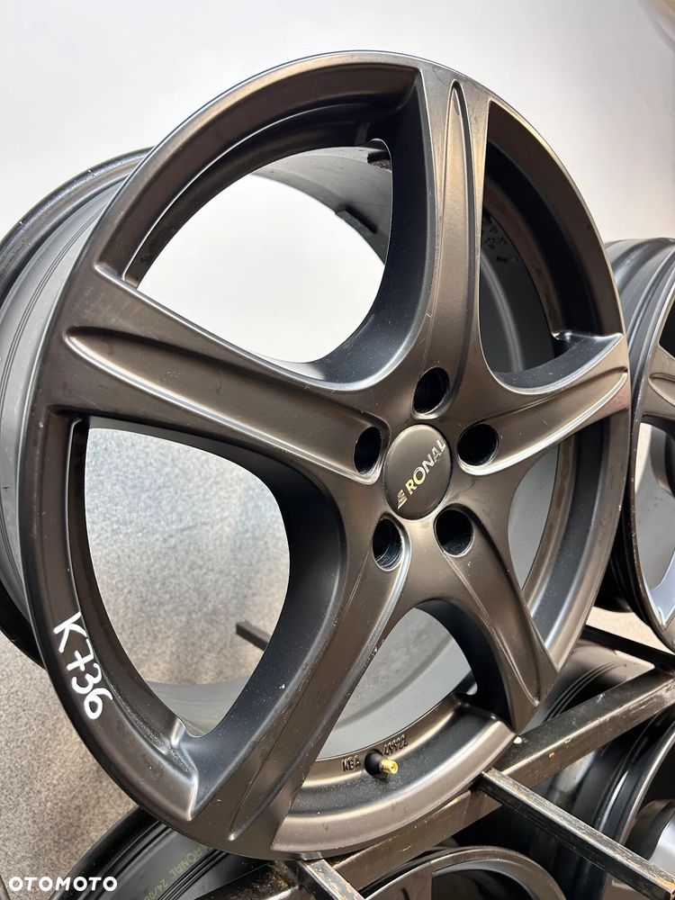 4 FELGI ALU. FORD S-MAX, MONDEO, GALAXY, VOLVO V40, S60, V60, V90, XC60  18'' 8J ET40  RONAL: 56R8805 - 3