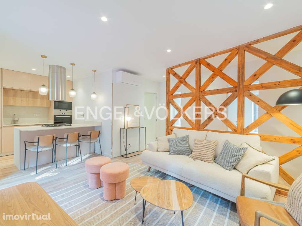 NOVO T2 com piscina e terraço próximo da Av. da Liberdade - Grande imagem: 5/28