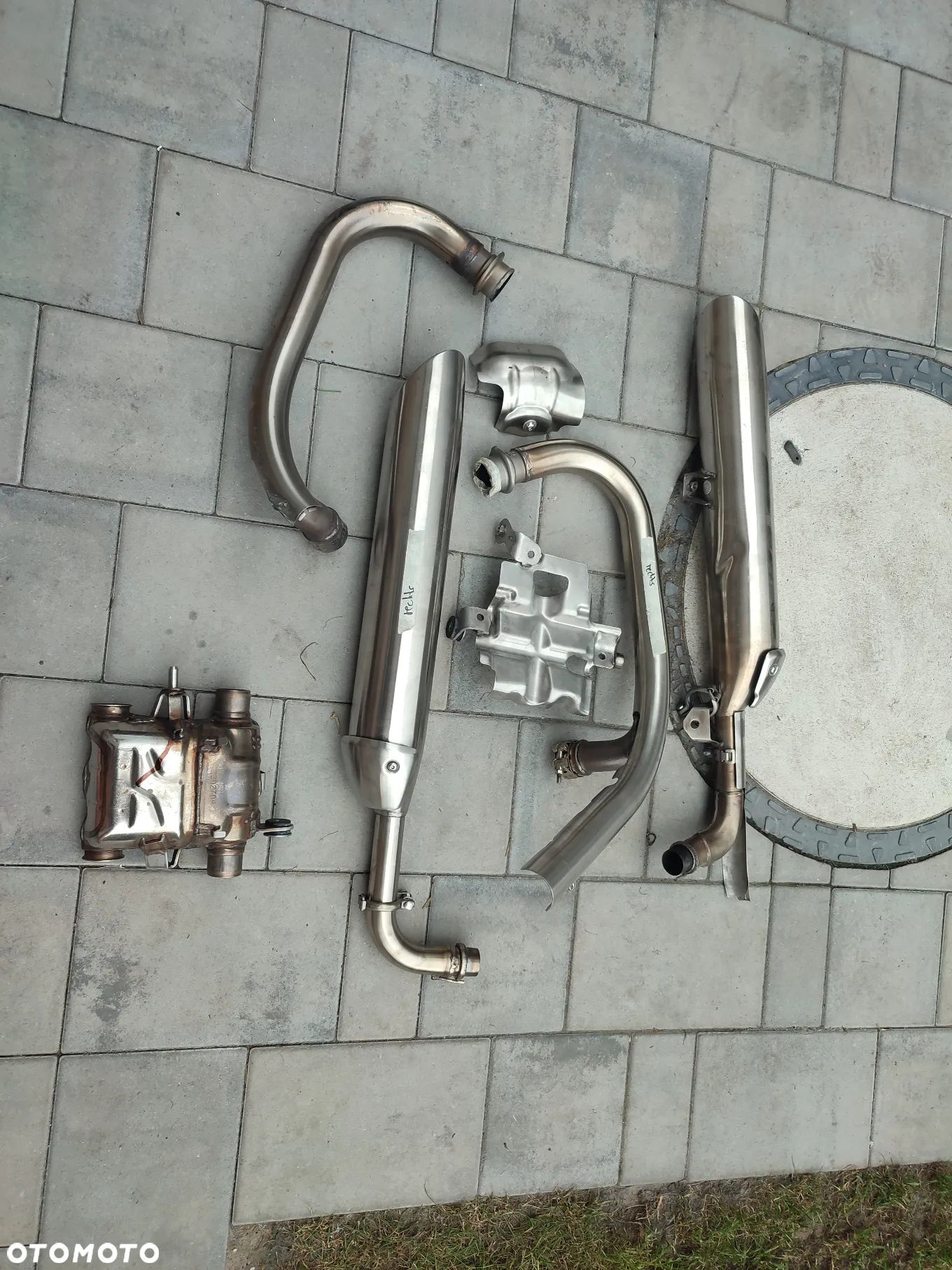 Tłumik, wydech, kolektor, katalizator Triumph Speed Twin 1200 - 1