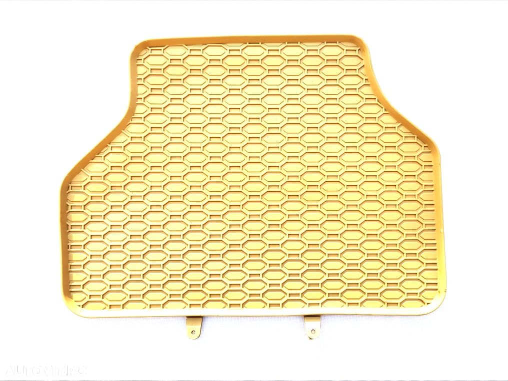 Covorașe cauciuc bej/crem pentru BMW E60/E61 - 6