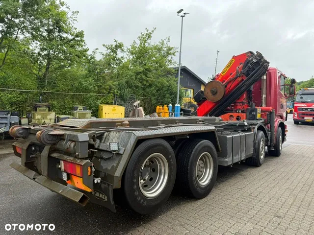 Scania R420 8x2 kontener linowy HDS Palfinger PK26002EH-E 6 wysuwow wciagarka 8x2 - 5