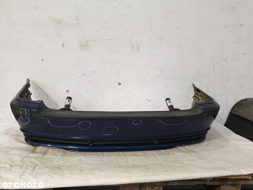 zderzak tylny tył mysticblau a07 bmw e46 kombi - 1