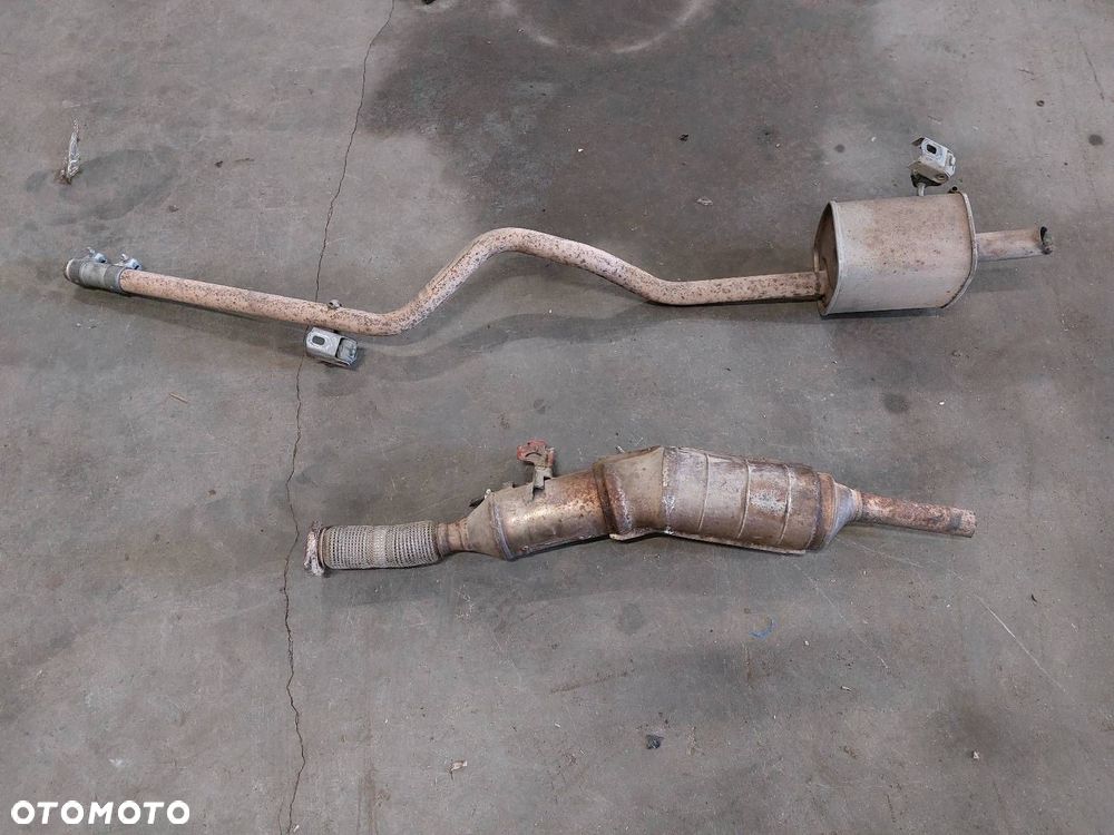TŁUMIK WYDECH KOMPLET DPF PEŁNY RENAULT CLIO III LIFT 1.5 DCI - 1