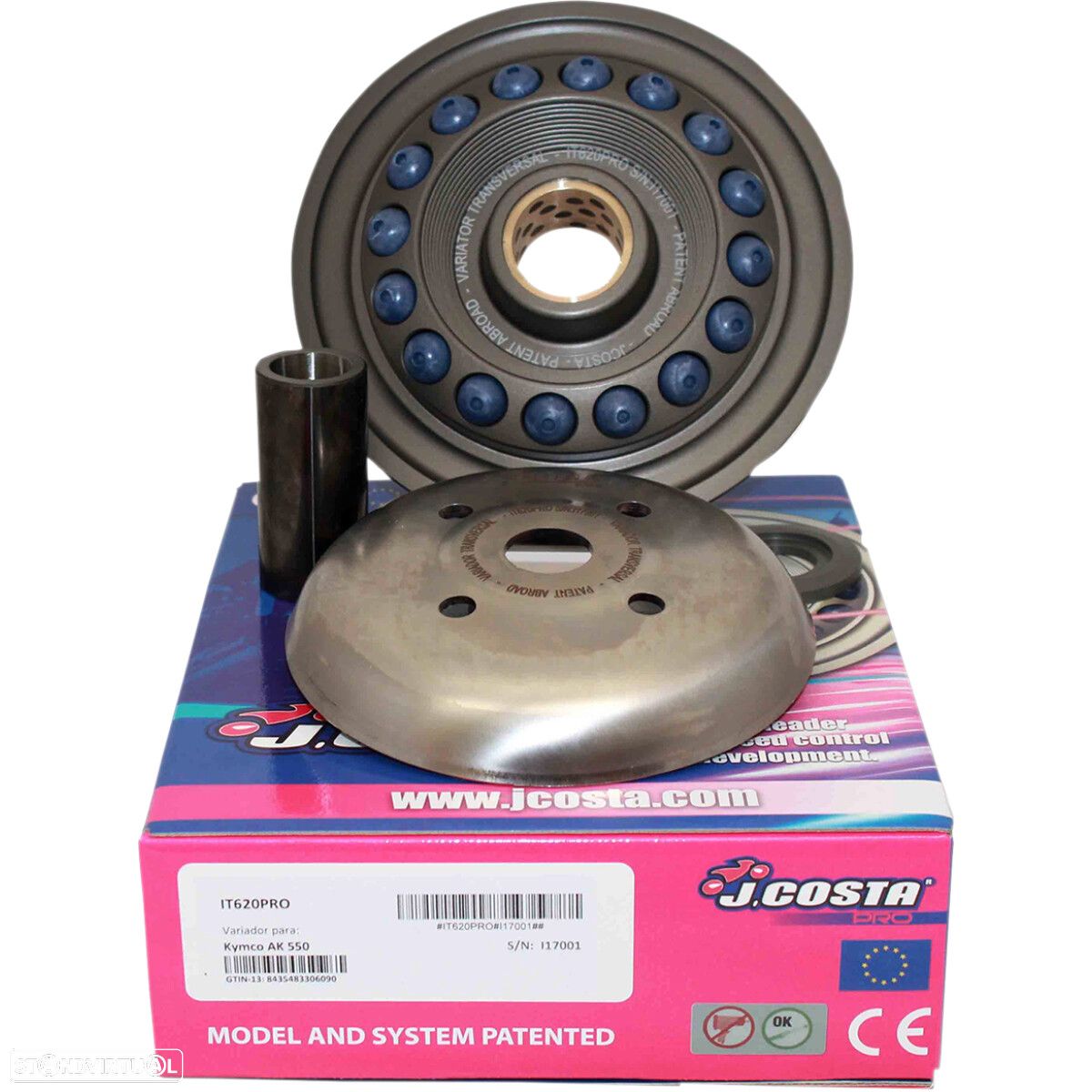 variador yamaha tmax 12-16  j. costa - 1