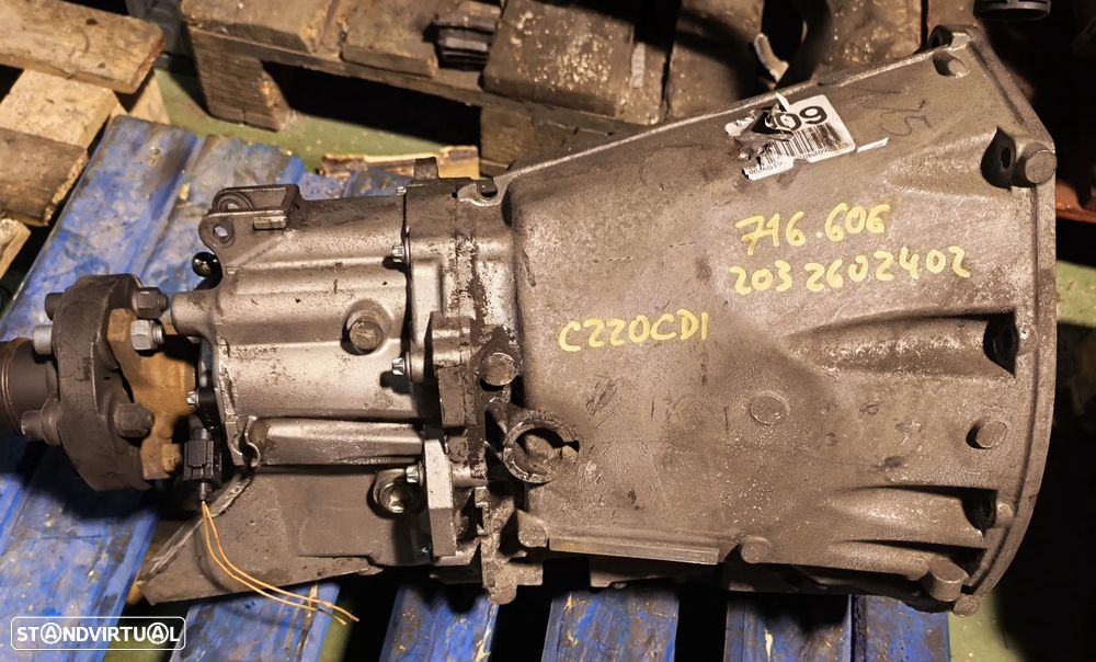 CAIXA DE VELOCIDADES MERCEDES C-CLASS W203 200CDI 220CDI 716603 2032602402 - 1