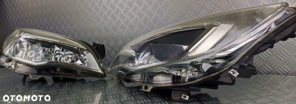 reflektor lampa lewa lewy prawa prawy przód przednia OPEL ASTRA J IV 4 EURO - 3