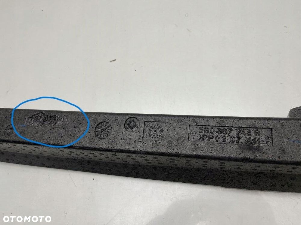 ABSORBER ZDERZAKA VW GOLF VII 5G0807248G - 3