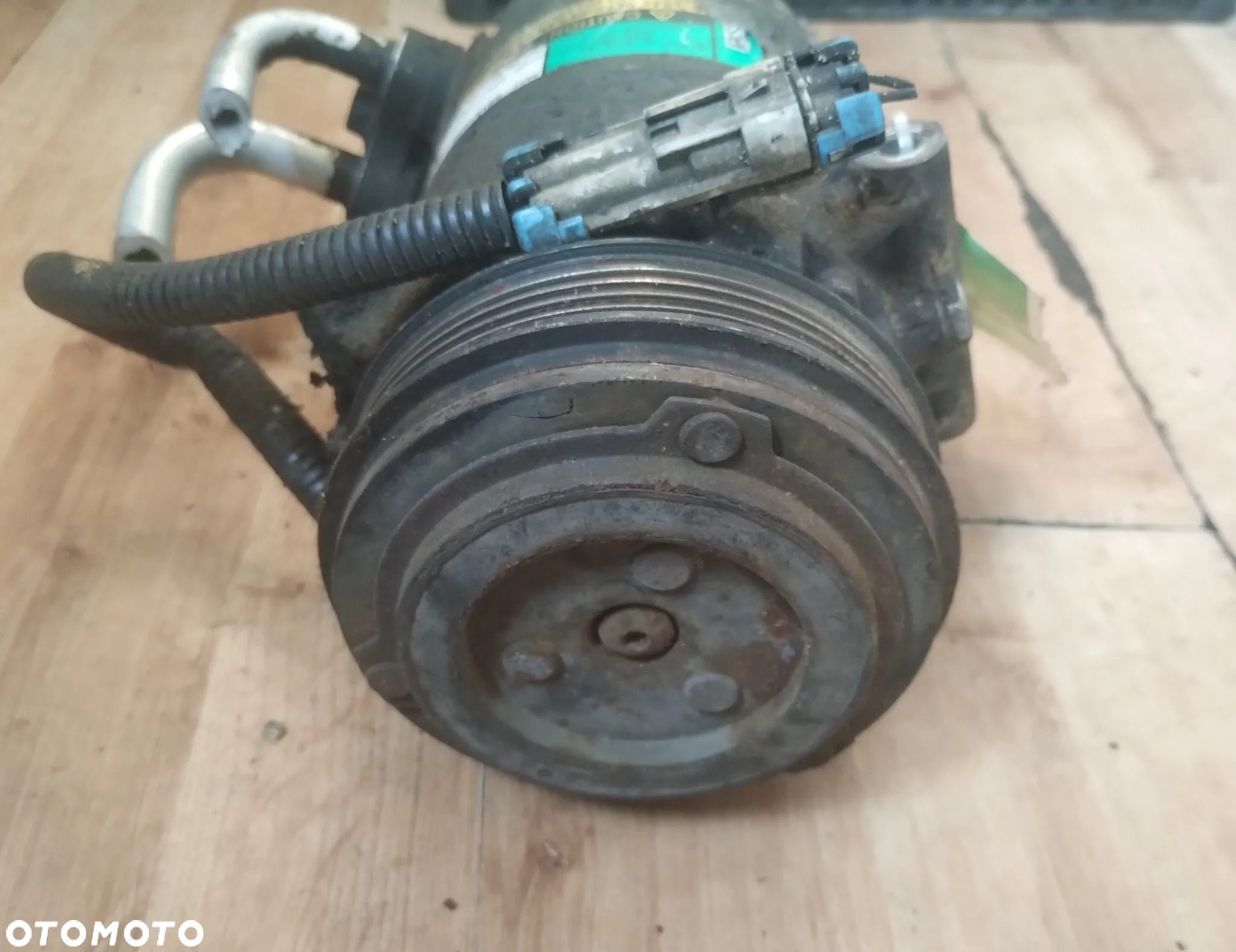 OPEL AGILA A 00-07 r. 1,0 l. sprężarka kompresor klimatyzacji DELPHI 091670048 * - 3