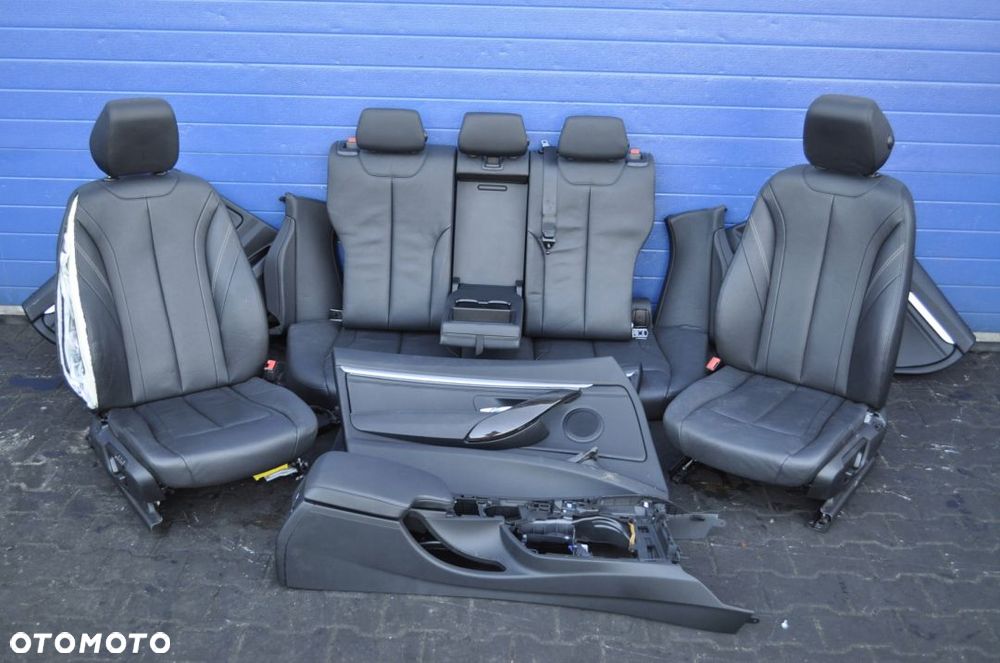 BMW F34 GRAN TURISMO FOTELE BOCZKI SKÓRA KOMPLET