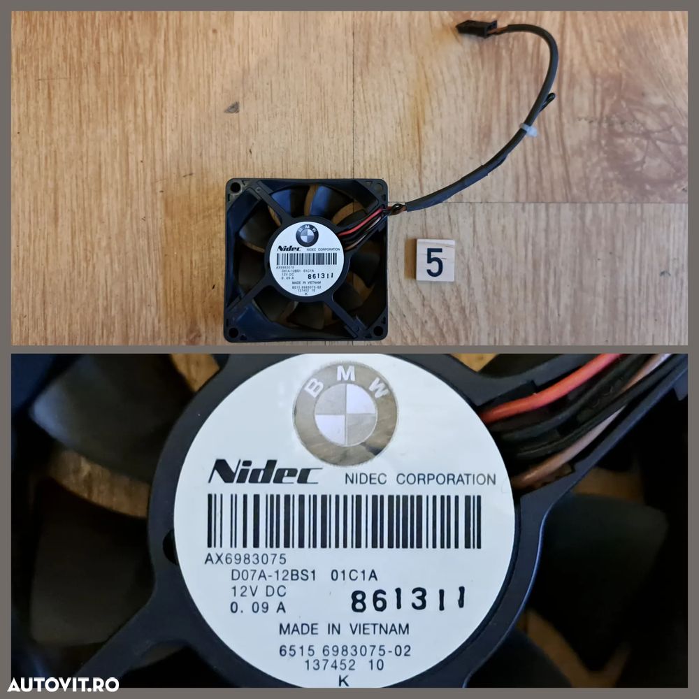 Calculator modul telefon modul valvetronic VVT modul CAS 3 modul lumini ventilator amplificator sunet originale BMW E60+LCI E61+LCI E63+LCI E65 E66 E53 E70 M F86 F16 - 7