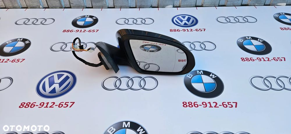 Mercedes C Klasa W205 Lusterko Prawe Kierowcy 7+7 KOLOR 755 fotochrom składane - 1