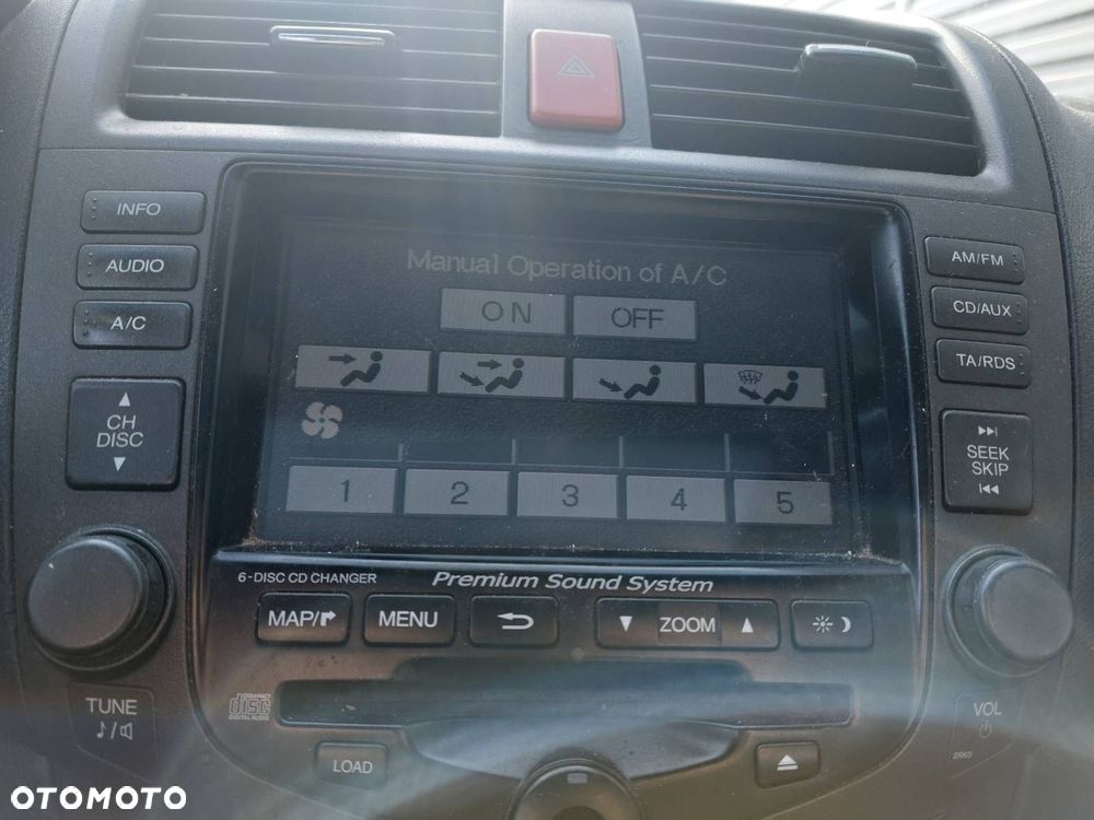 RADIO ODTWARZACZ WYŚWIETLACZ ZMIENIARKA MODUŁ BLEUTOOTH ACCORD VII - 5
