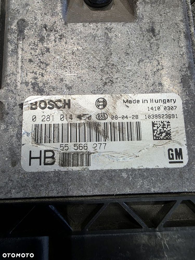 OPEL VECTRA C KOMPUTER STEROWNIK SILNIKA 55566277 0281014456 - 2