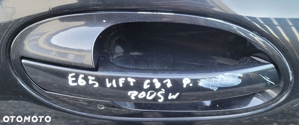 KLAMKA PRAWA PODŚWIETLANA LED BMW E65 E66 LIFT 475 BLACKSAPPHIRE - 1