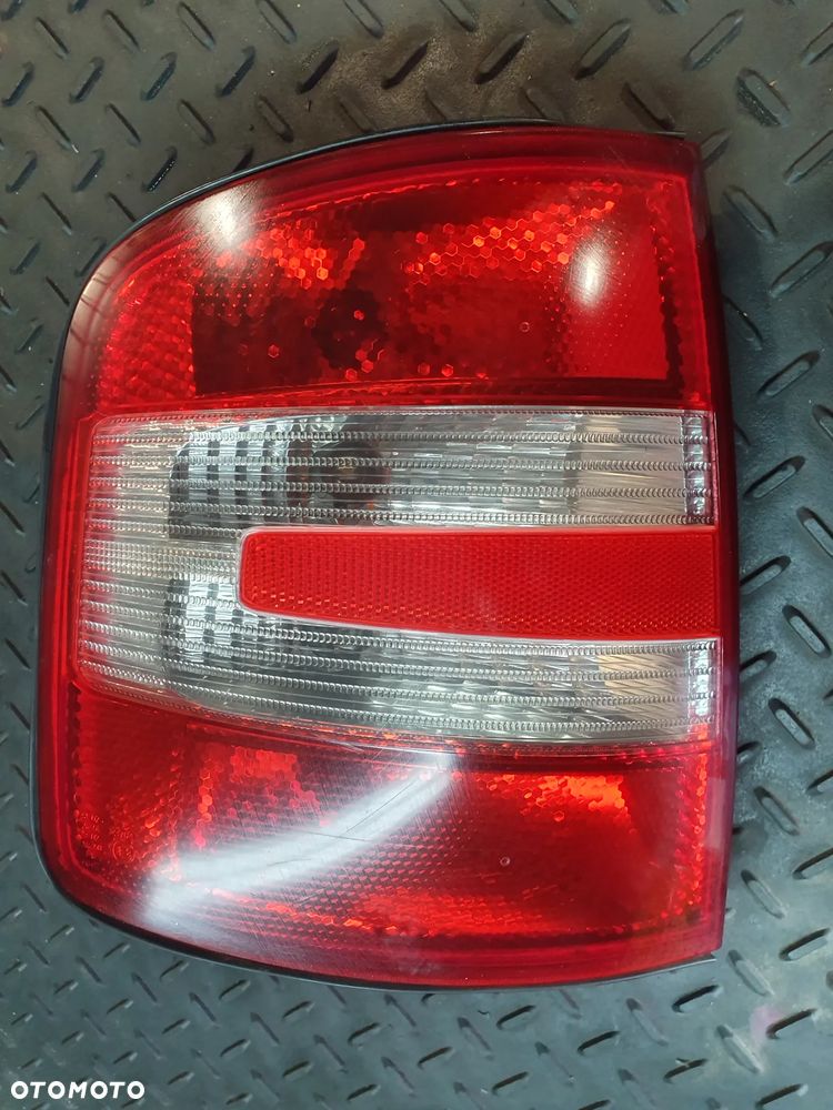 SKODA FABIA I 6Y 04-07 LAMPA TYŁ LEWA WKŁAD 4D SEDAN KOMBI LIFT  + WTYCZKA INSTALACJA - 3