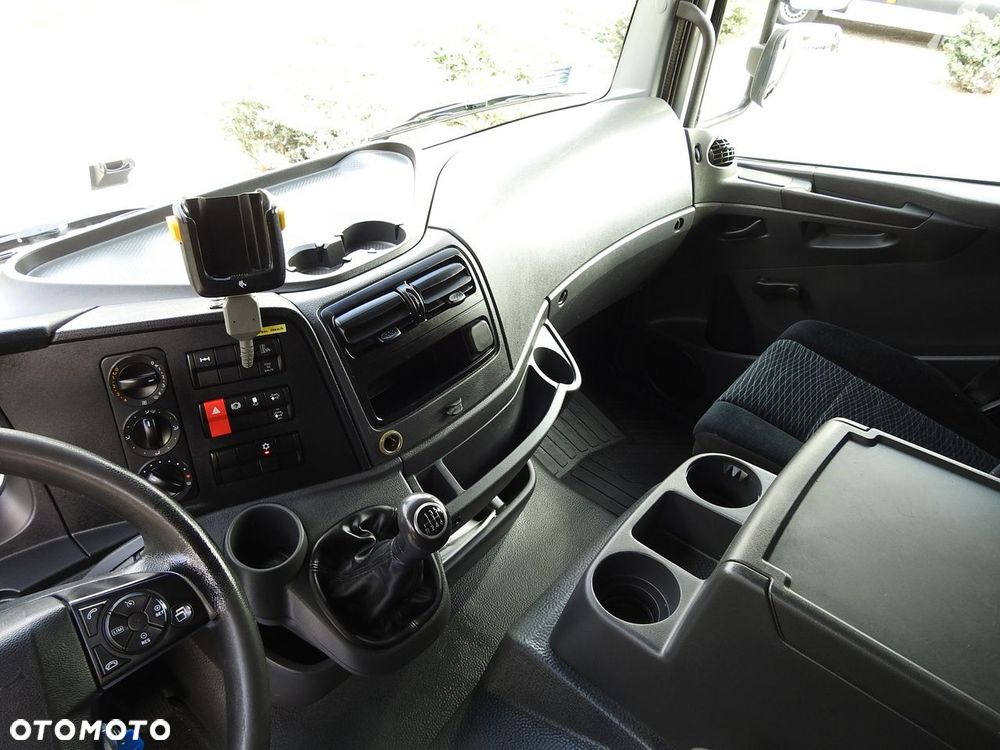 Mercedes-Benz ATEGO 1221 PLANDEKA WINDA 16 PALET WEBASTO KLIMATYZACJA PNEUMATYKA BLIŹNIACZE KOŁA  230KM - 35