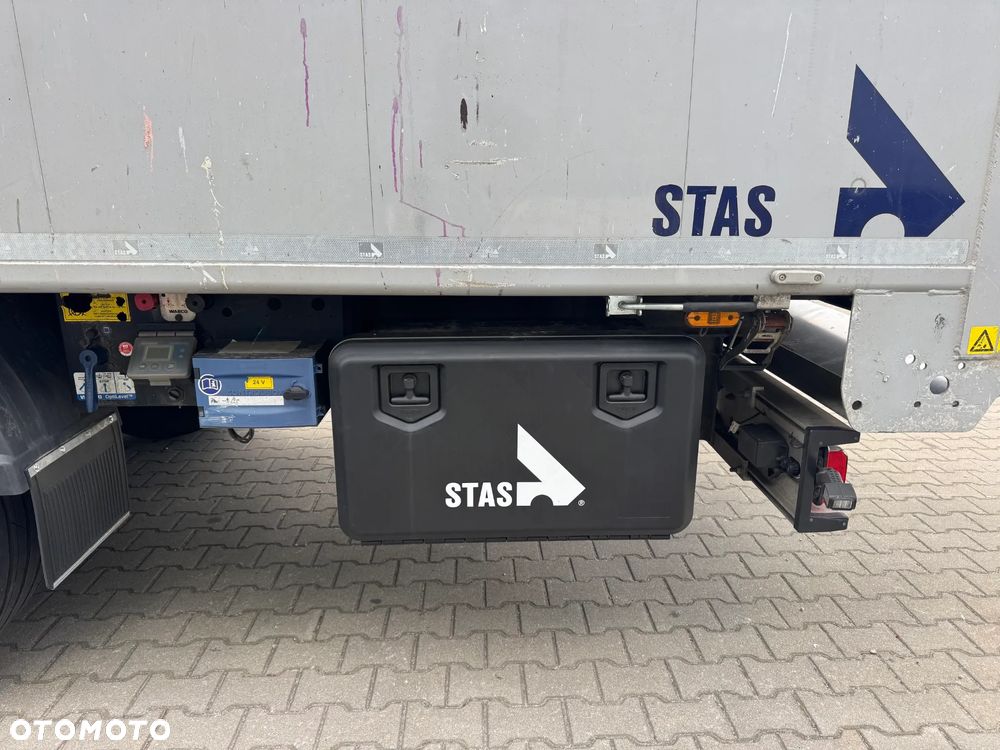 Stas S300ZX, Ruchoma Podłoga, SAF, 92 m3, oś podnoszona, 272.000  km!! - 29