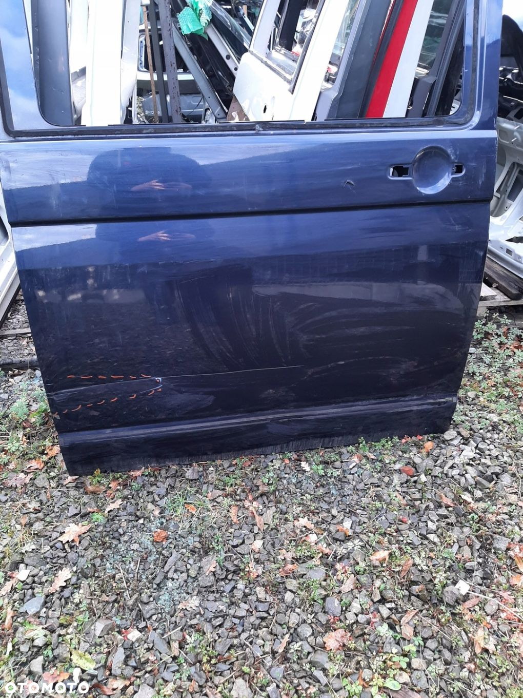 VW T5 T6 CARAVELLE MULTIVAN DRZWI PRAWE PRZESUWNE - 4