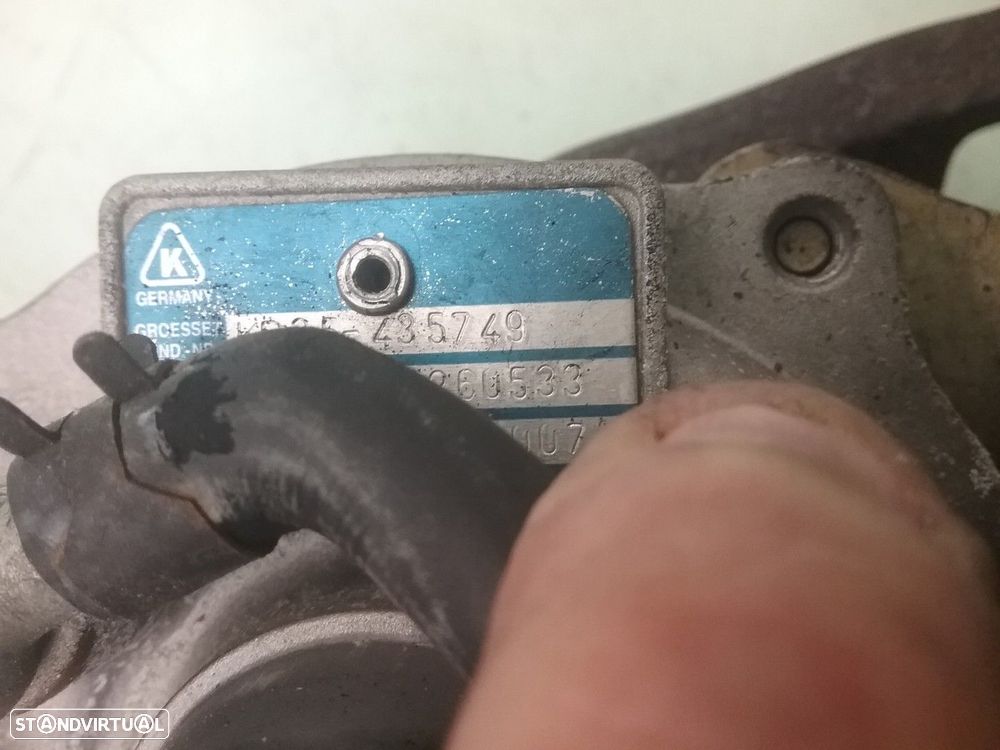 Turbo FORD FIESTA V (JH, JD) 1.4 TDCi KP354535749 MOTOR F6JA / F6JB - 4