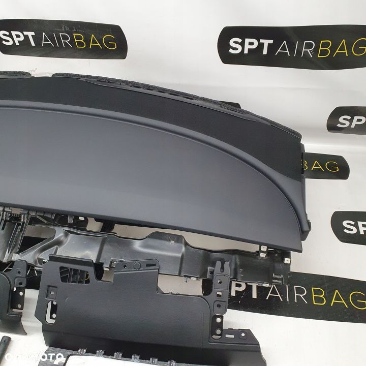 TESLA III DESKA ROZDZIELCZA KONSOLA KOKPIT PULPIT PODUSZKI AIRBAG AIR BAG PASY KIT SET - 4