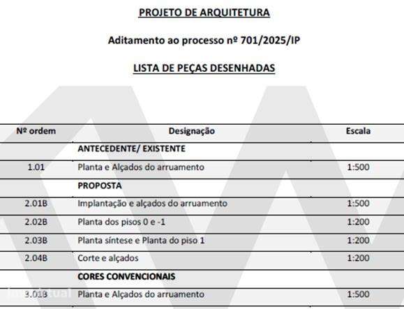 Terreno p/ Projeto Residencial com PIP Aprovado - 6 Moradias Duplex em - Grande imagem: 2/11