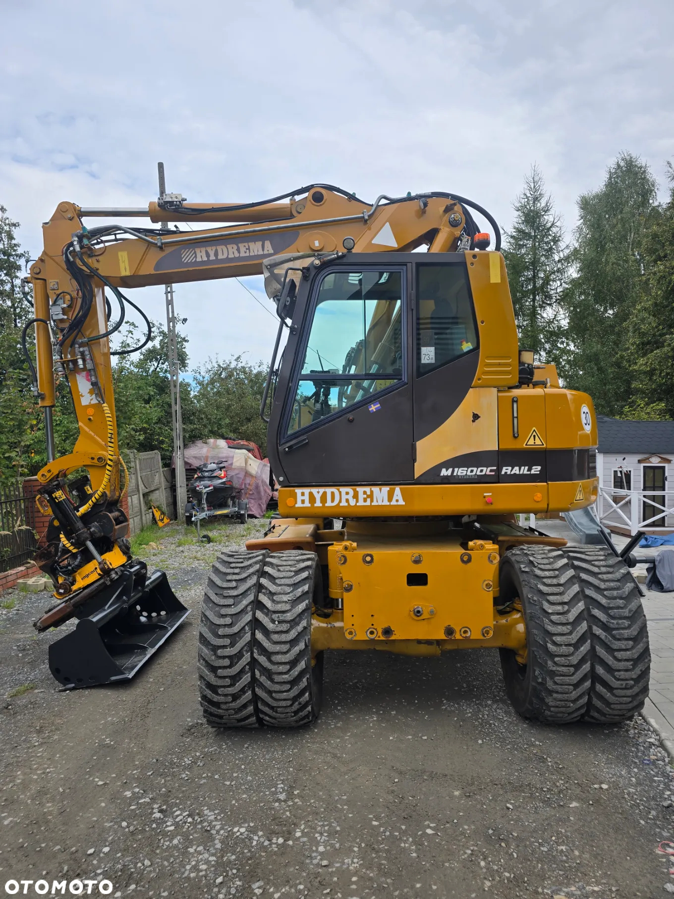 Hydrema M1600C Rail Roto - 15