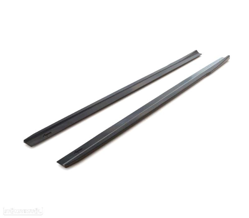 EXTENSÕES DE EMBALADEIRAS MERCEDES W177 18-22 LOOK AMG A35 PRETO - 4