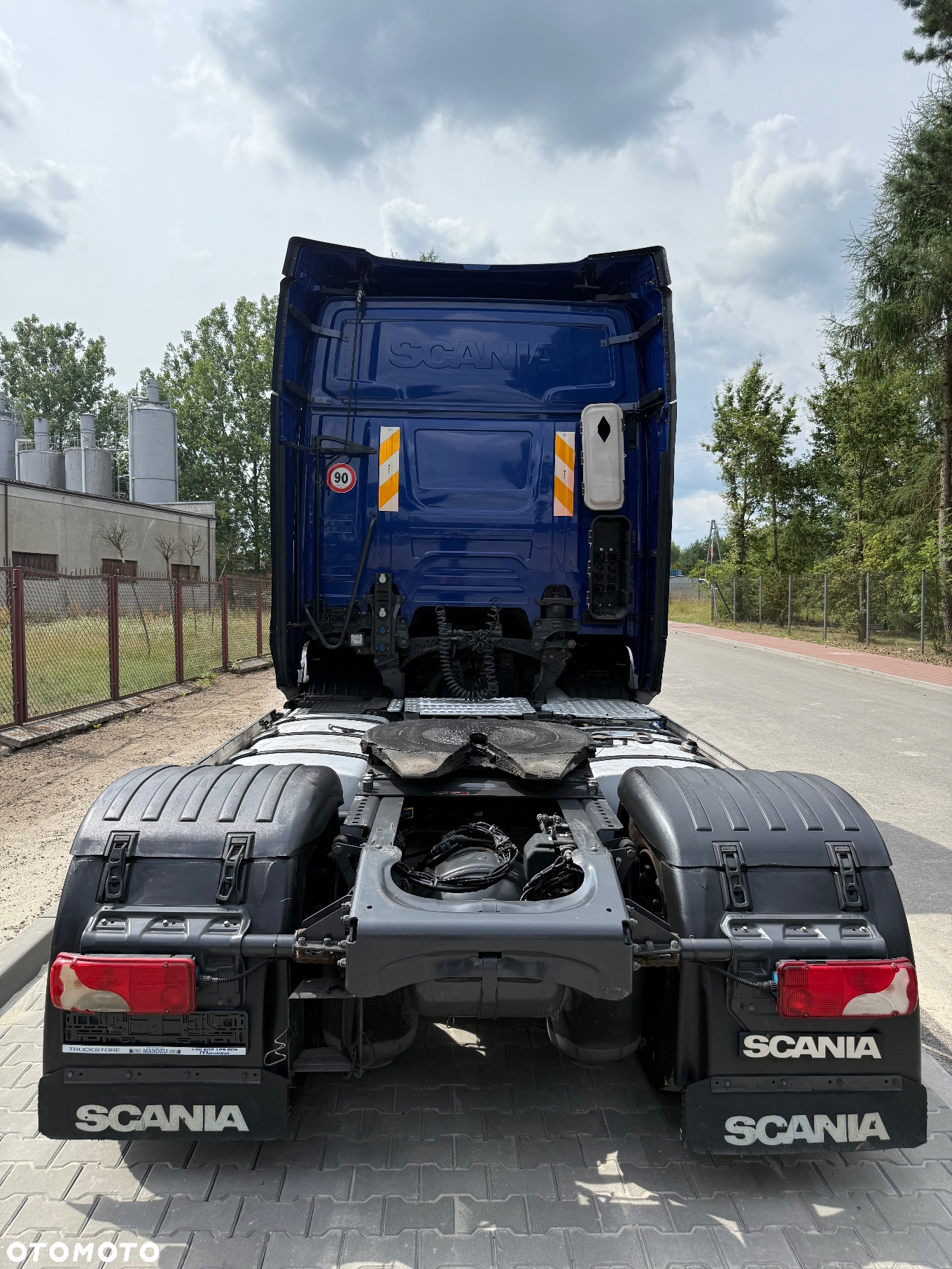 Scania R410 TOPLINE AUTOMAT RETARDER FULLSPOJLERY LEDY SKÓRA EURO 6 890000km 2018r - 7