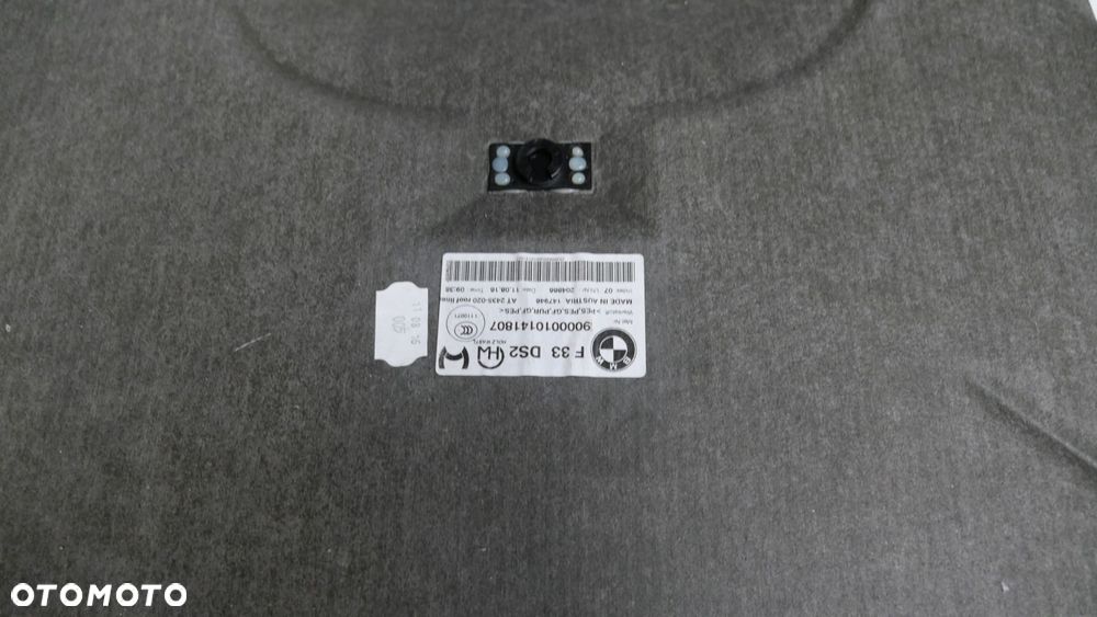 bmw f33 f83 podsufitka dachu czarna m-pakiet cabrio komplet - 6