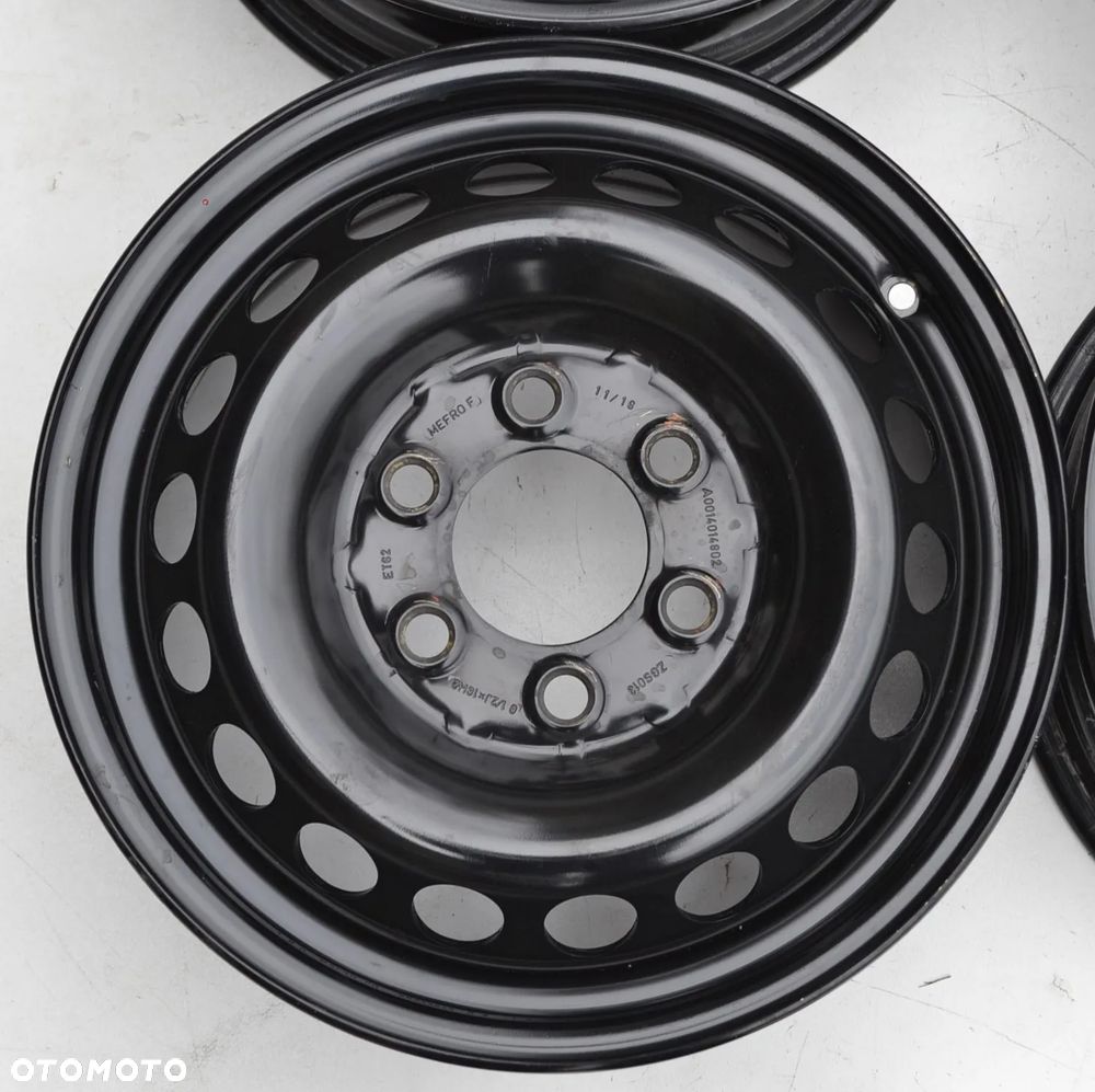 FELGA STALOWA MERCEDES SPRINTER VW CRAFTER 6x130 6,5J16 ET 62 x1szt F-644 - 1