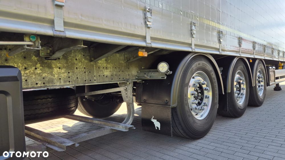 Schmitz Cargobull NACZEPA///SCHMITZ///2021///FIRANKA///MULDA 7.20///ALUFELGI///OŚ PODNOSZONA///ZBROJONA PLANDEKA///DACH PODNOSZONY///CERTYFIKAT XL///STAN BARDZO DOBRY - 15