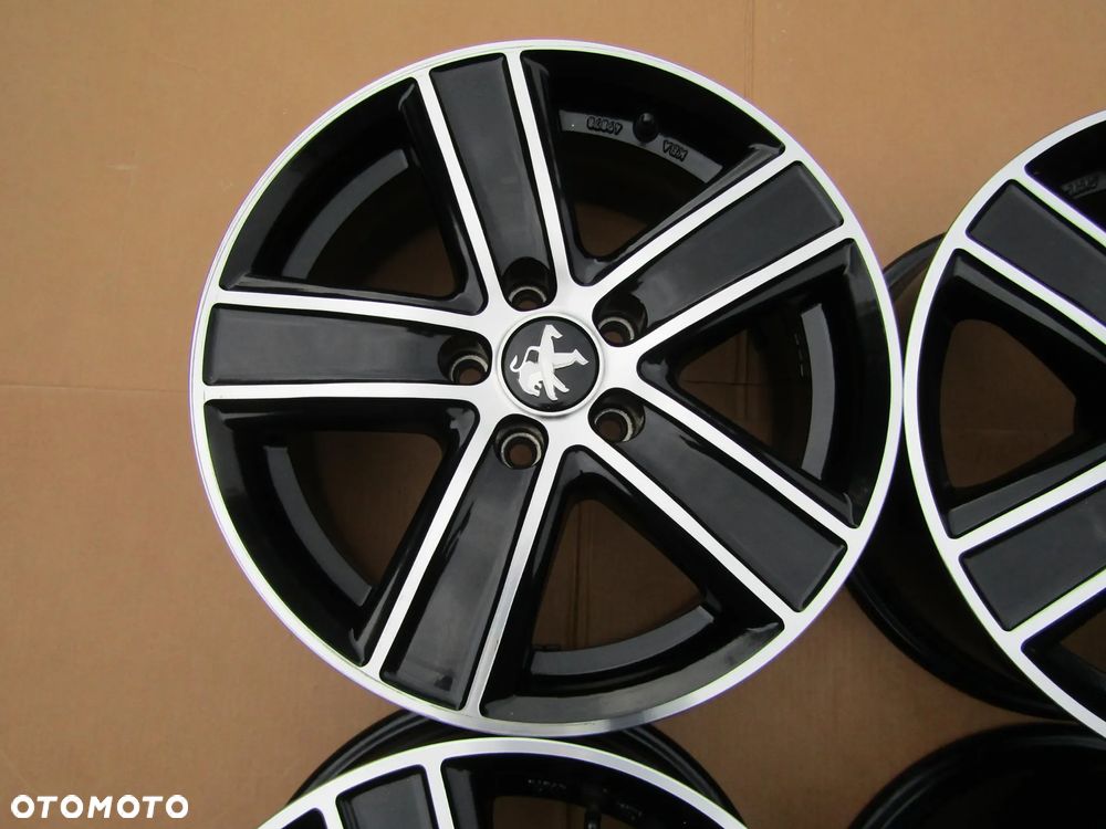 4x Felgi Aluminiowe 16 Citroen Jumpy IV Berlingo III C4 II Picasso Peugeot Expert Partner III Rifter 407 308 508 Toyota Proace 7 j 5x108 ET37 WZMACNIANE - 9