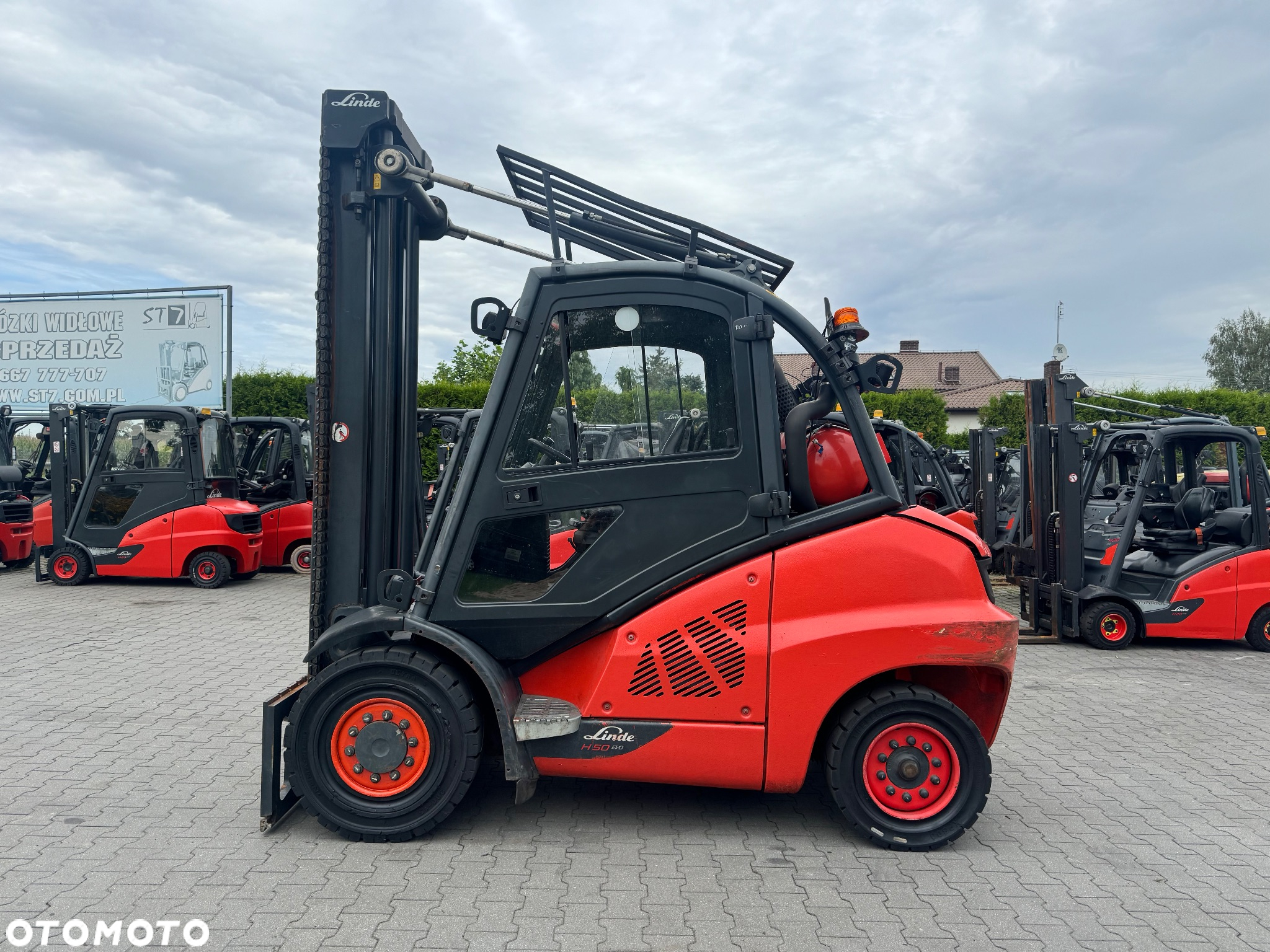 Linde Linde H50 /600 EVO  2019r kabina  2 sekcje ogrzewanie h45 h60 h40 - 5
