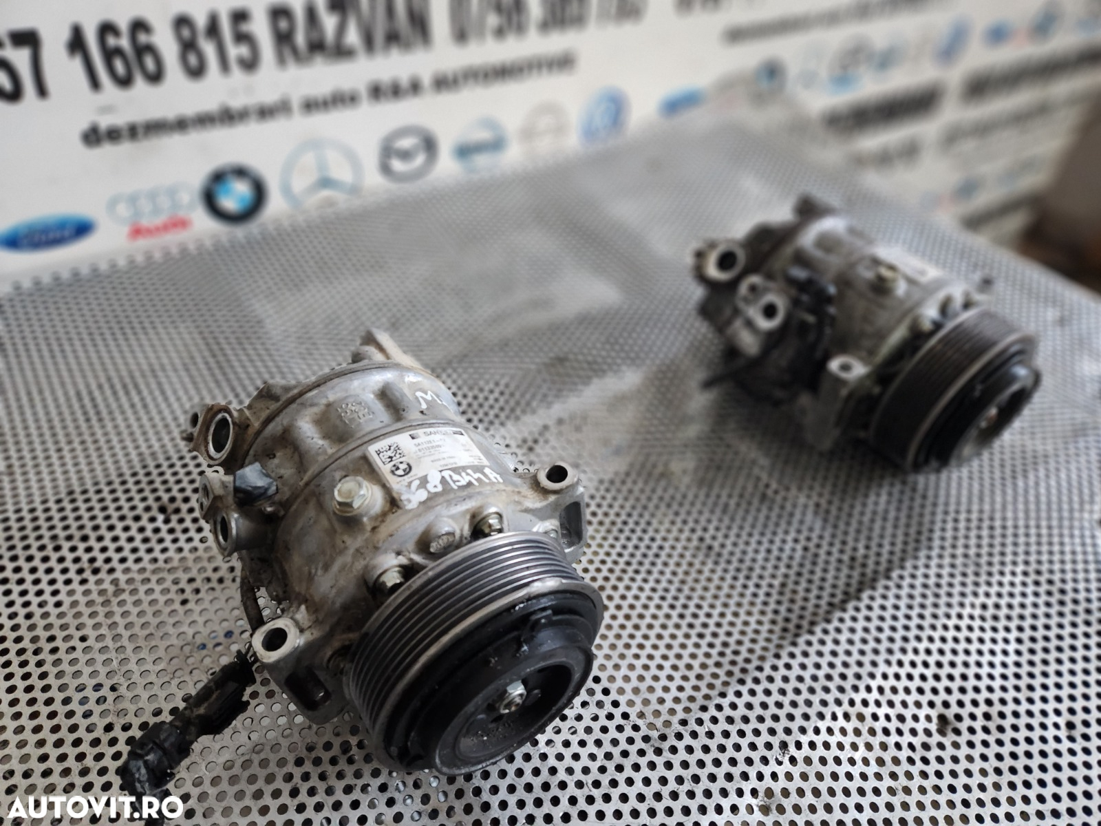Compresor Clima Aer Conditionat Nou Sub 1.000 Km Bmw M50I Cod 5A112E1 4.4 Benzina V8 Euro 6 Motor N - 6