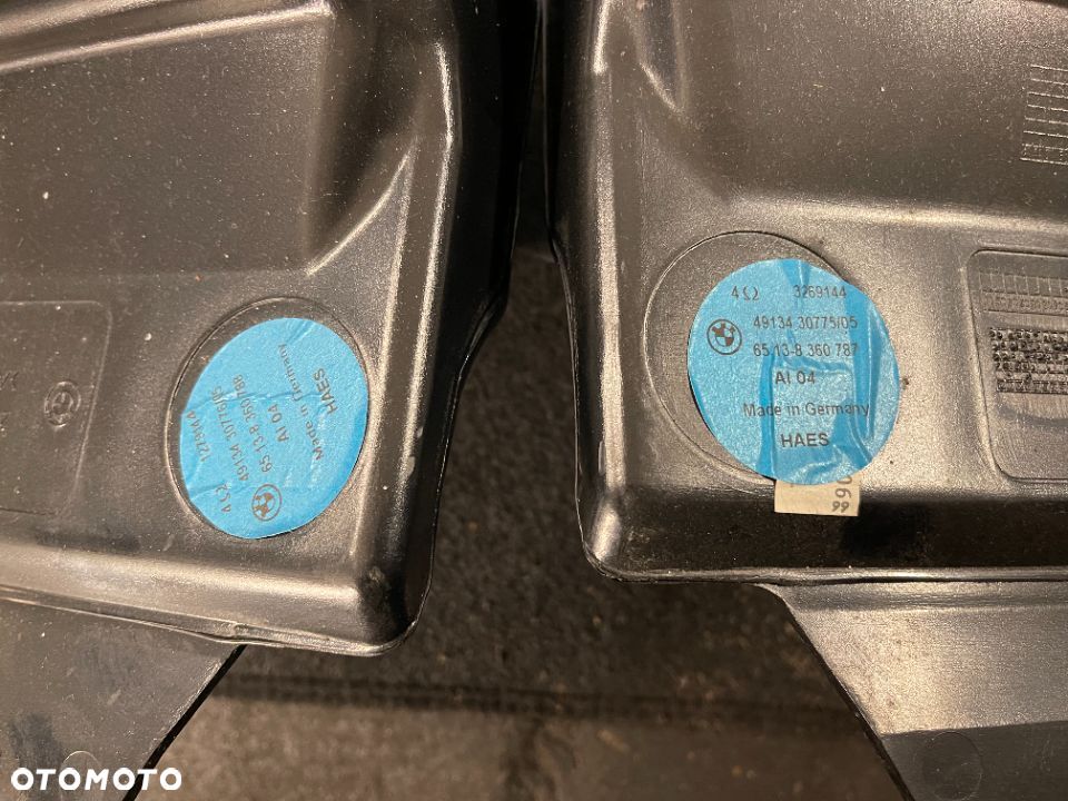 Głośniki tylne w półkę komplet Bmw e39 sedan - 2
