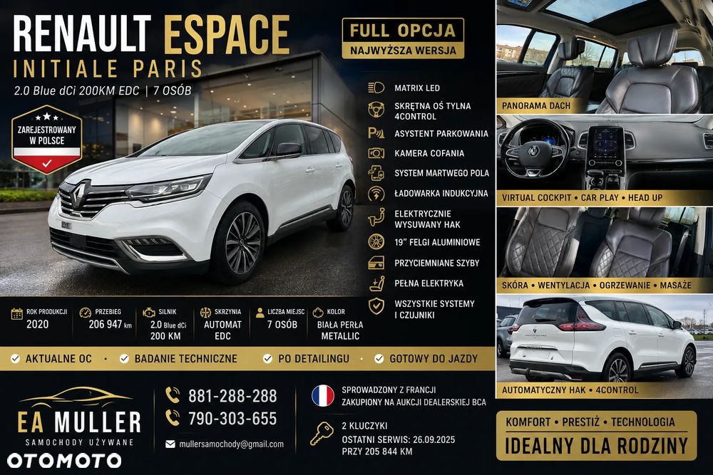 Renault Espace 2.0 Blue dCi Initiale Paris EDC - 2