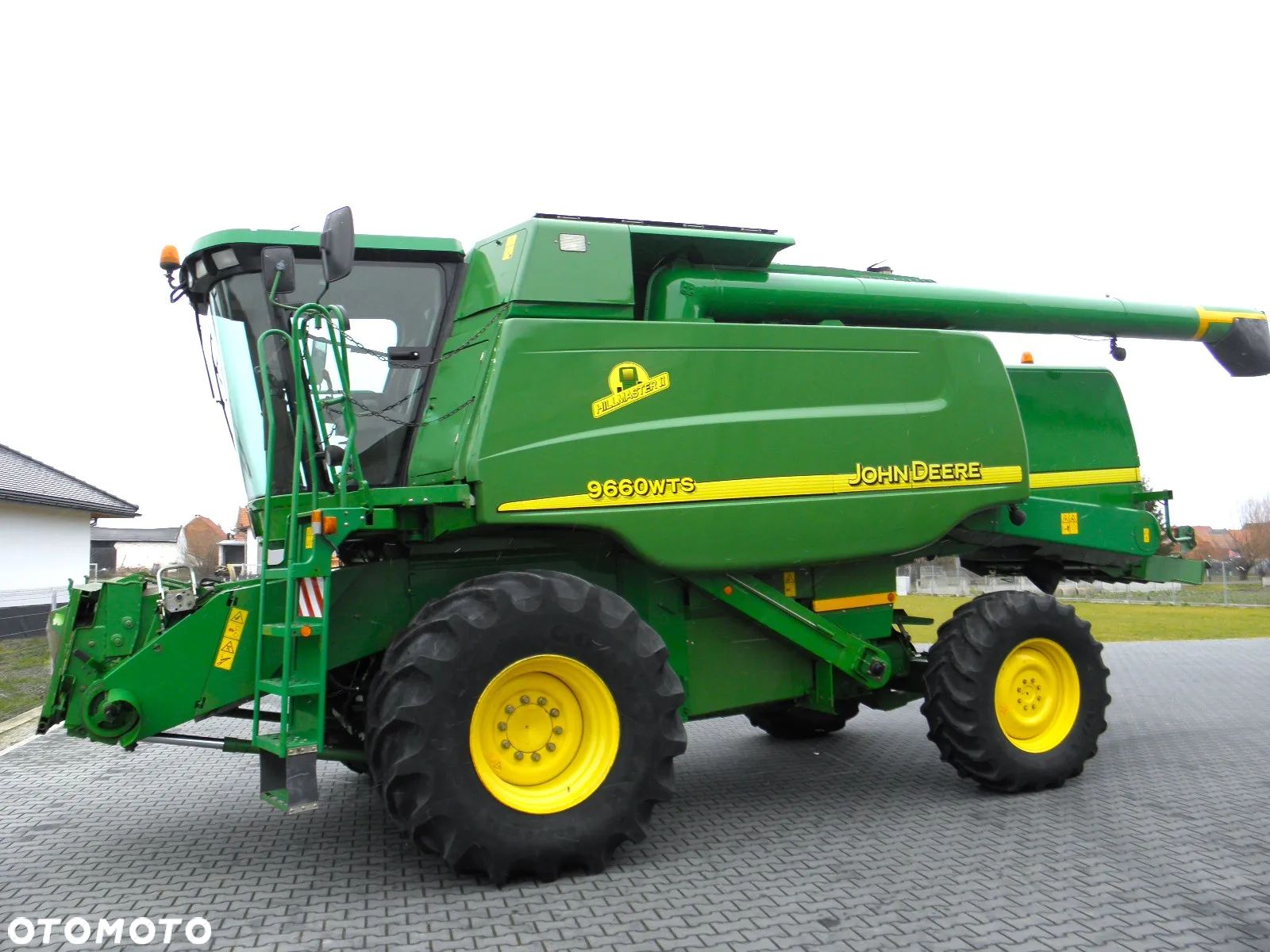 John Deere WTS 9660 HM 2004 Rok, 6,7 m heder, Nie Malowany, Stan Bardzo Dobry - 1
